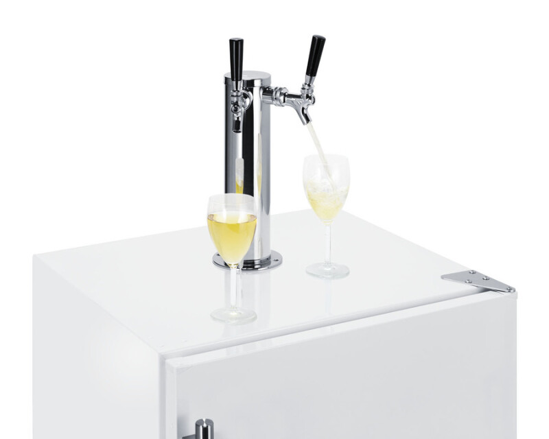 24" Wide Built-In Wine Kegerator, ADA Compliant SBC58WHBIADAWKDTWIN