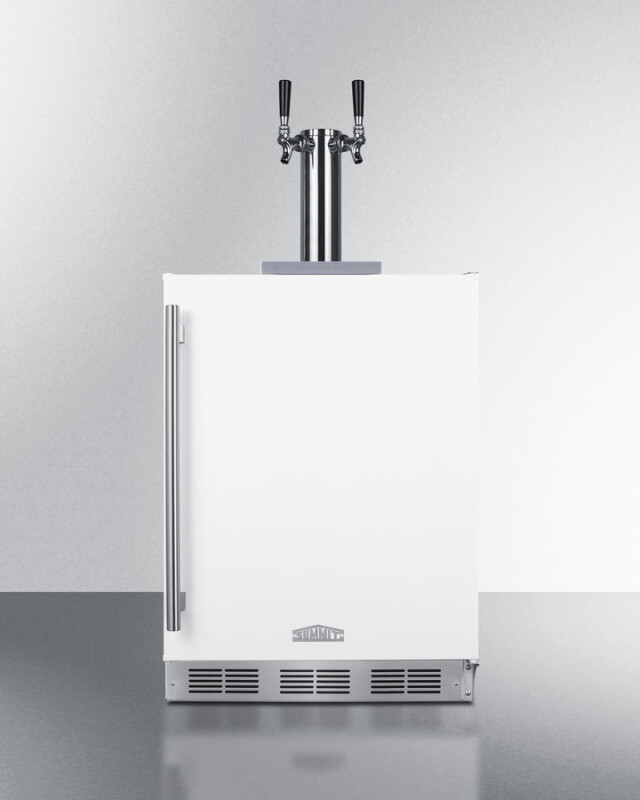 24" Wide Built-In Wine Kegerator, ADA Compliant SBC58WHBIADAWKDTWIN