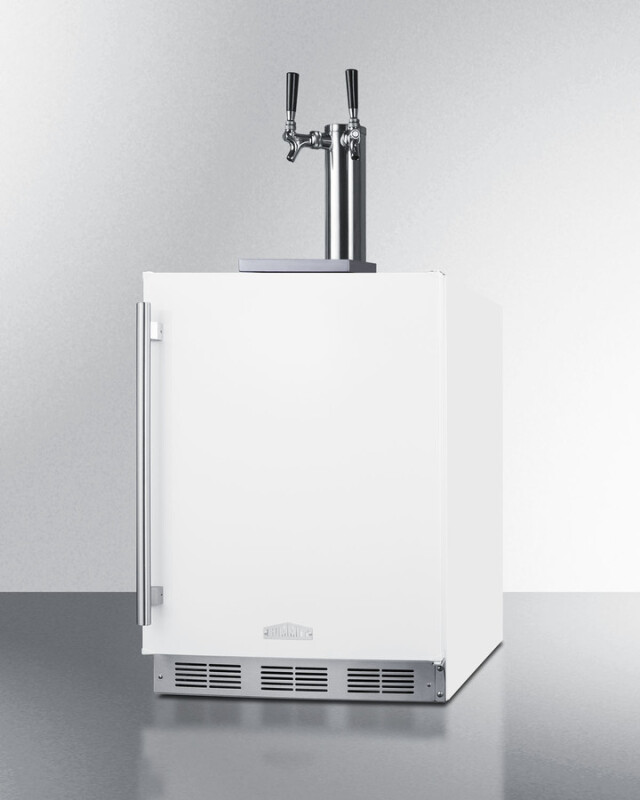 24" Wide Built-In Wine Kegerator, ADA Compliant SBC58WHBIADAWKDTWIN