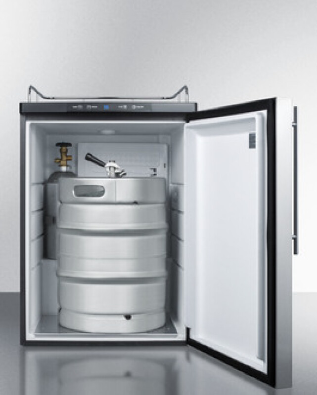 24" Wide Built-In Kegerator SBC635MBINKSSHV