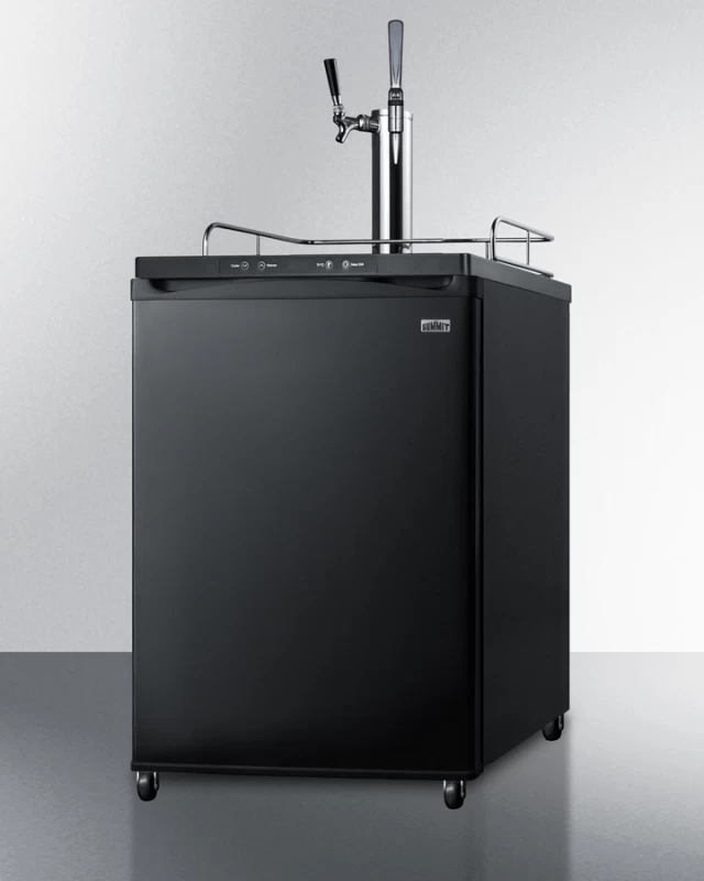 24" Wide Coffee Kegerator SBC635MCMTWIN