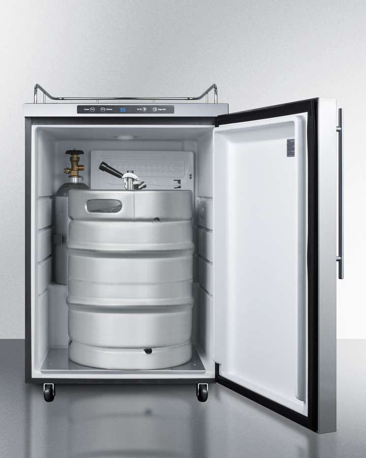 24" Wide Outdoor Kegerator SBC635MOS7NKHV
