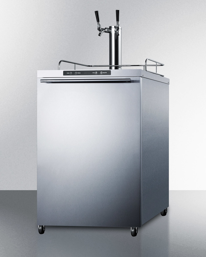 24" Wide Outdoor Kegerator SBC635MOSHHTWIN