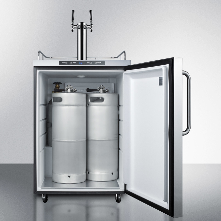 24" Wide Outdoor Kegerator SBC635MOSTWIN