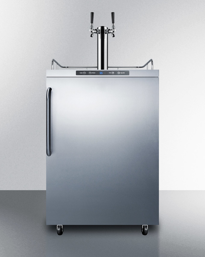 24" Wide Outdoor Kegerator SBC635MOSTWIN