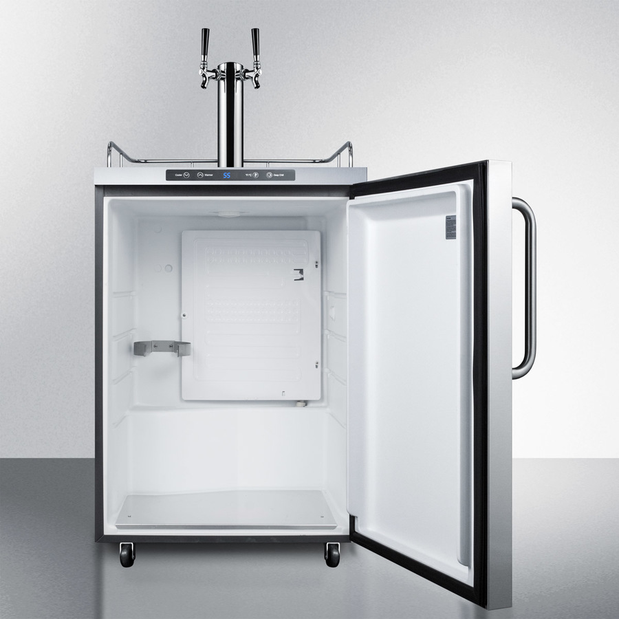 24" Wide Outdoor Kegerator SBC635MOSTWIN