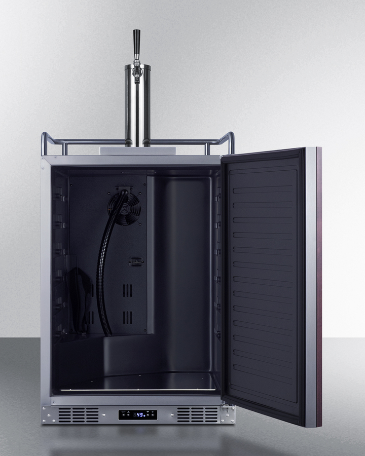 24" Wide Built-In Kegerator (Panel Not Included) SBC682PNR