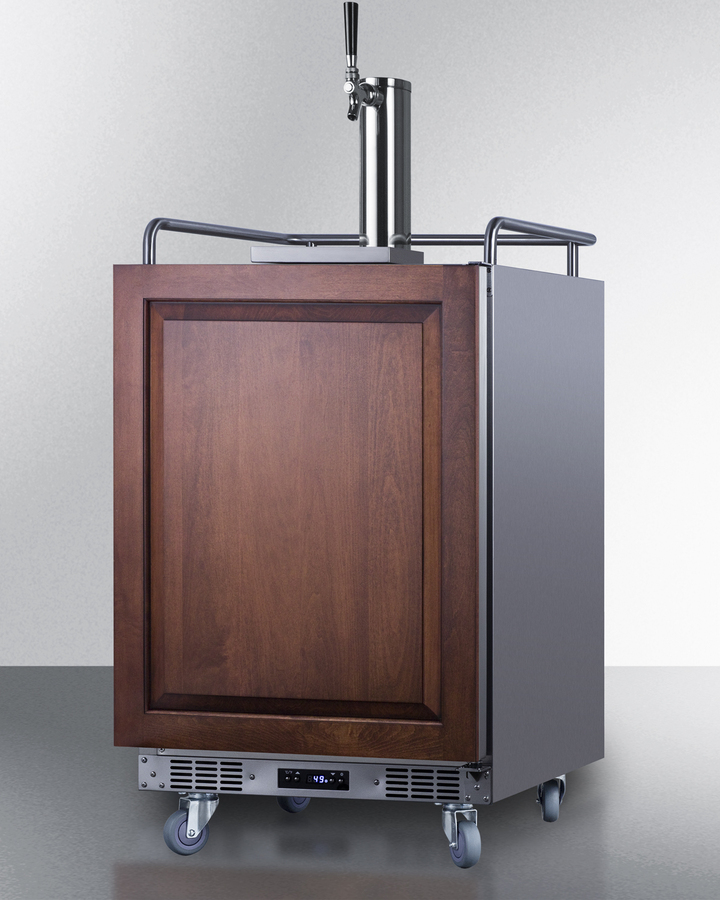 24" Wide Built-In Kegerator (Panel Not Included) SBC682PNR