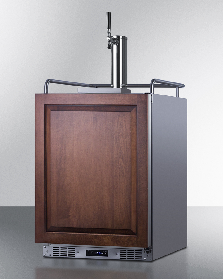 24" Wide Built-In Kegerator (Panel Not Included) SBC682PNR