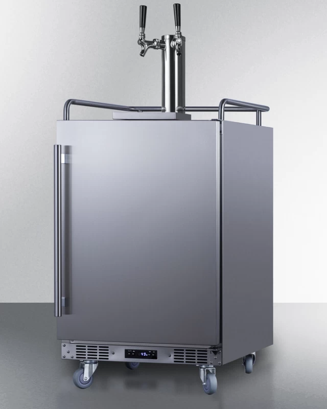 24" Wide Built-In Wine Kegerator SBC682WKDTWIN