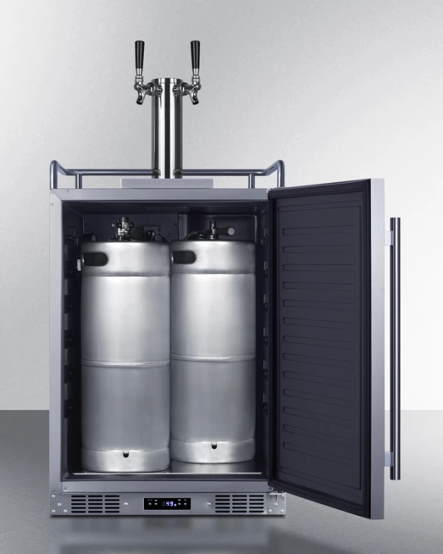 24" Wide Built-In Wine Kegerator SBC682WKDTWIN
