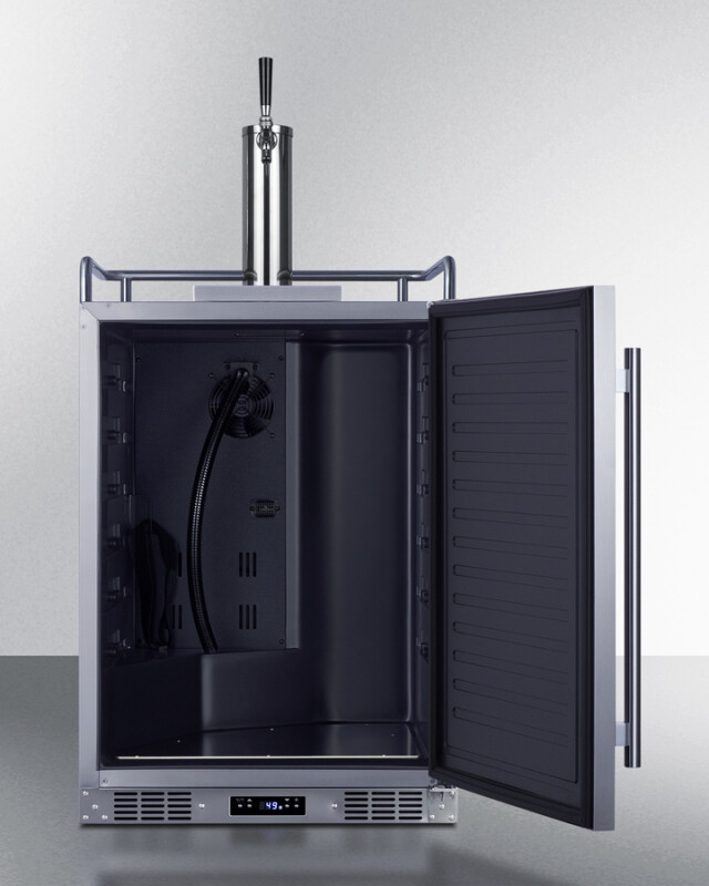 24" Wide Built-In Outdoor Beer Kegerator SBC683OS