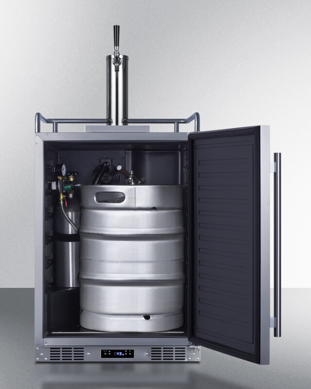 24" Wide Built-In Outdoor Beer Kegerator SBC683OS