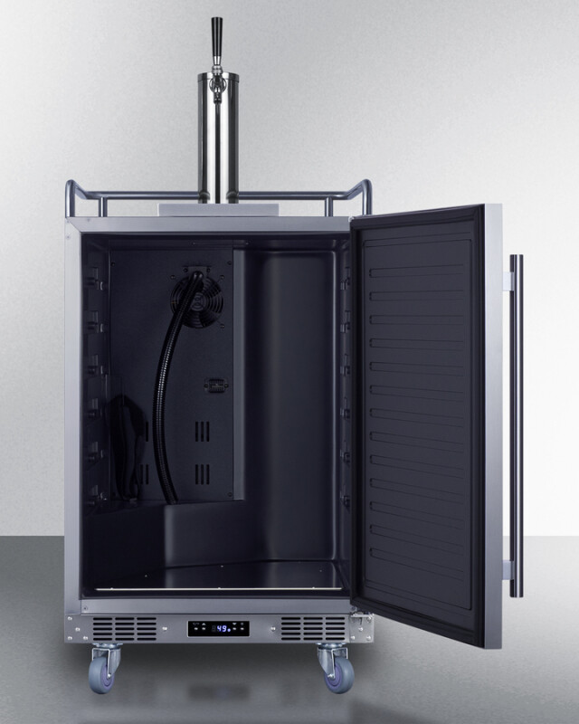 24" Wide Built-In Outdoor Beer Kegerator SBC683OS