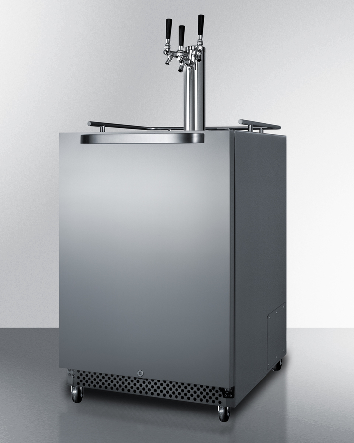24" Wide Built-In Outdoor Kegerator SBC695OSTRIPLE