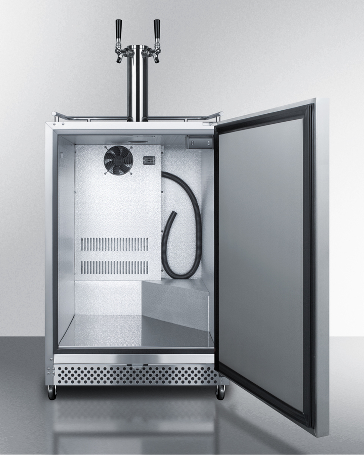 24" Wide Built-In Outdoor Kegerator SBC695OSTWIN
