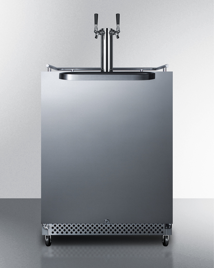 24" Wide Built-In Outdoor Wine Kegerator SBC695OSWKDTWIN