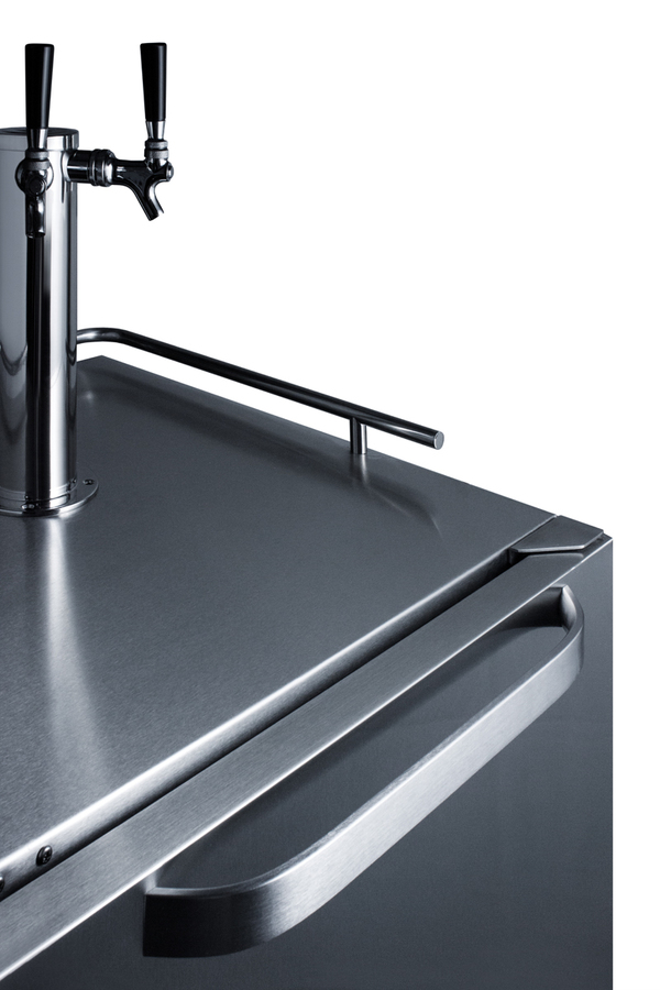 24" Wide Built-In Outdoor Wine Kegerator SBC695OSWKDTWIN