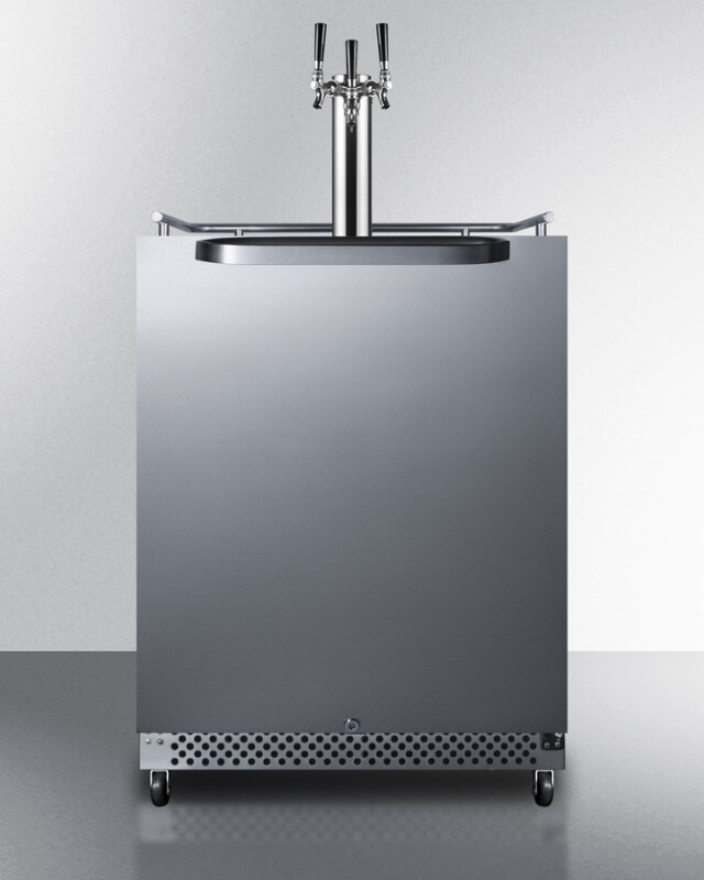 24" Wide Built-In Outdoor Kegerator SBC696OSTRIPLE