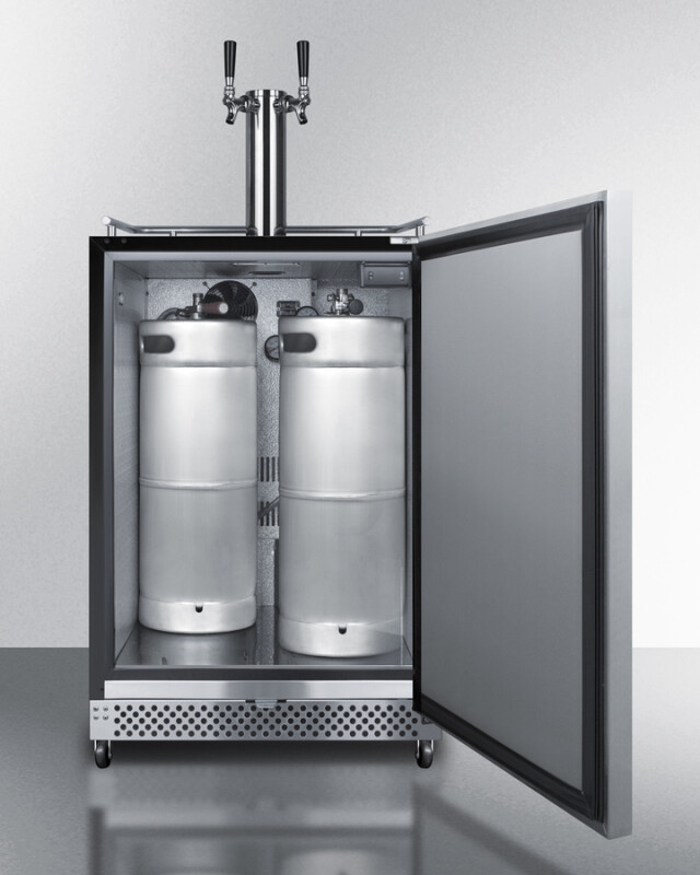 24" Wide Built-In Outdoor Wine Kegerator SBC696OSWKDTWIN