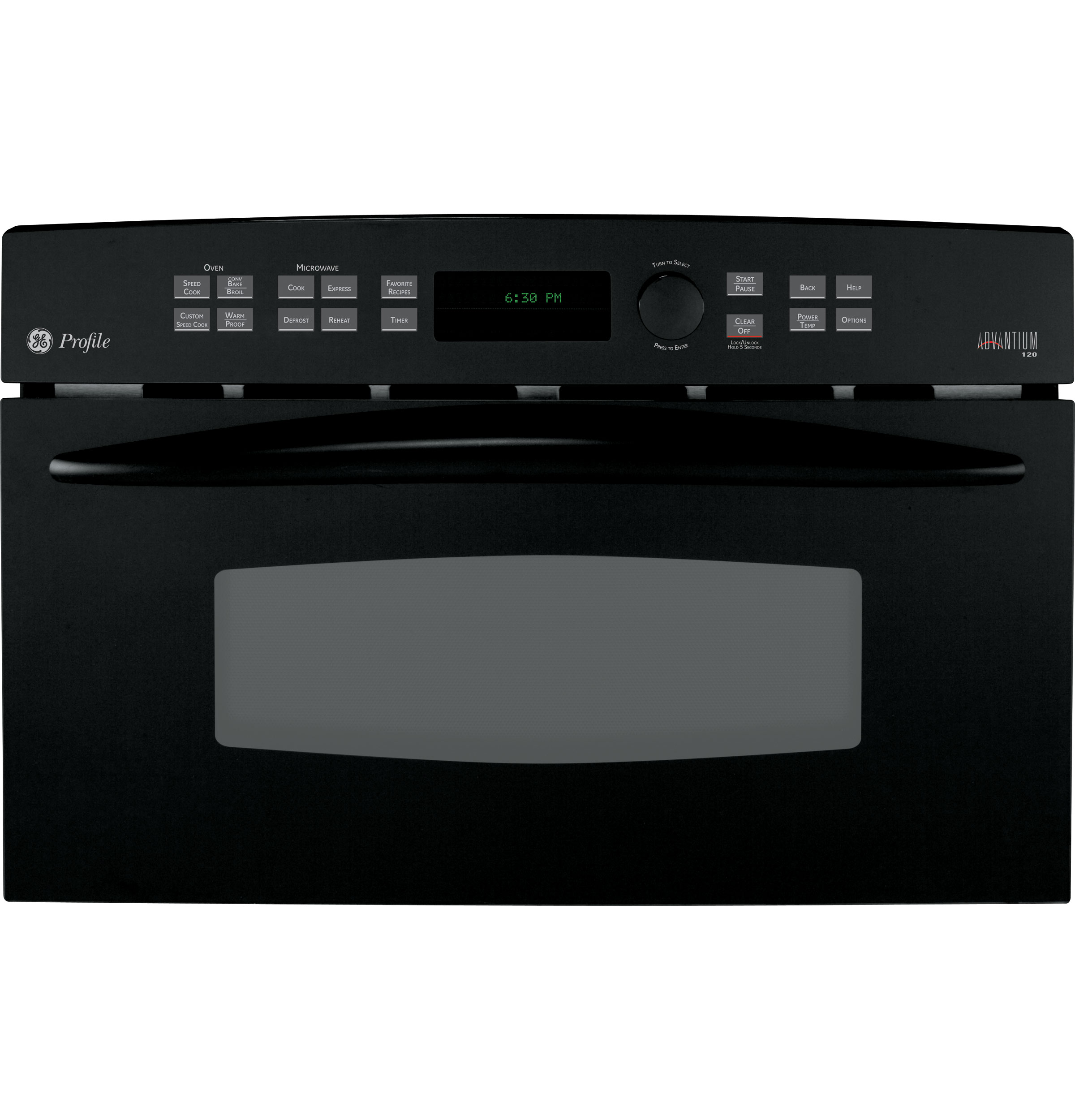 Advantium 1.6 Cu. Ft. Wall Oven SCB1000MBB
