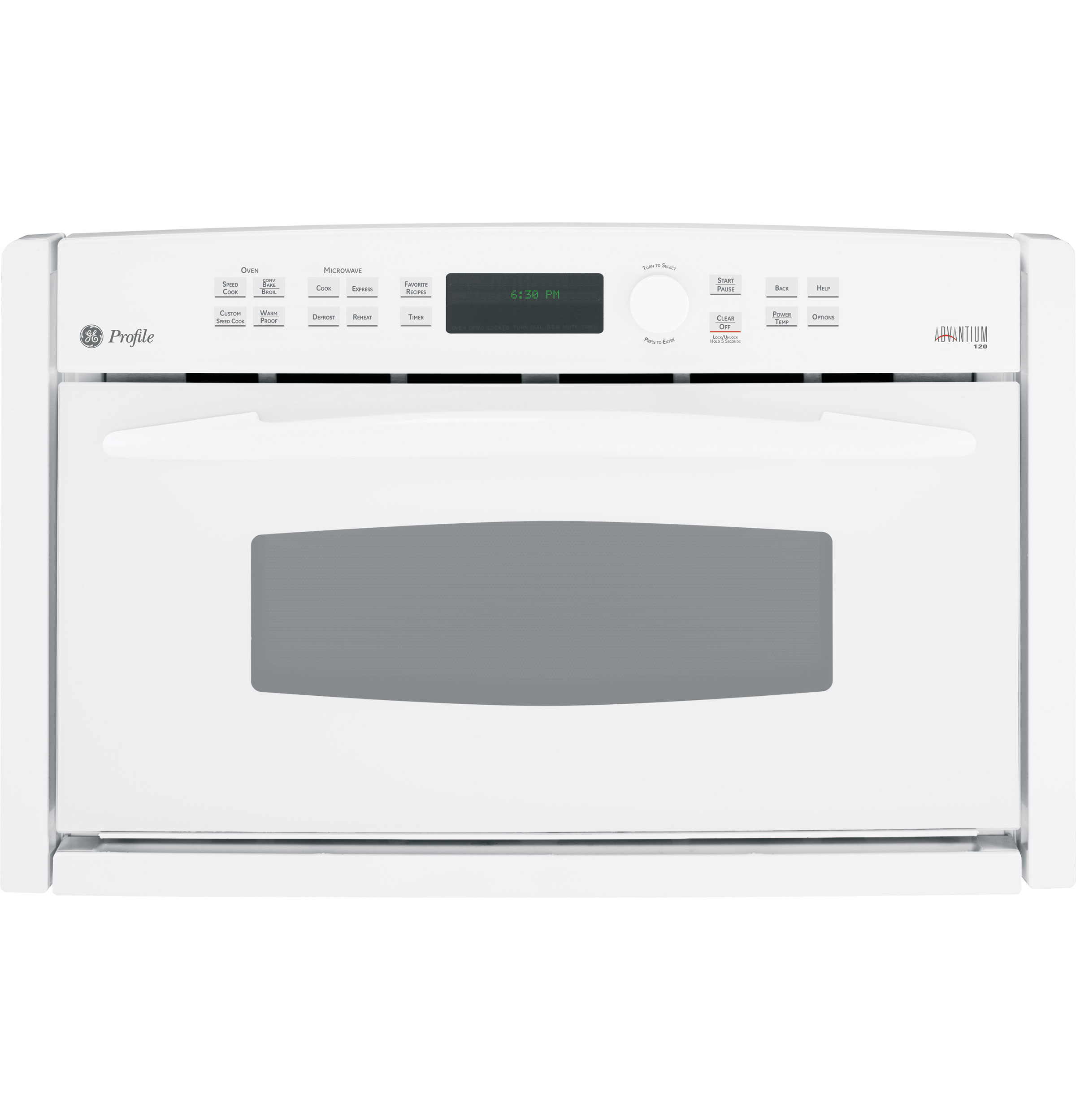 Advantium 1.6 Cu. Ft. Wall Oven SCB1000MWW