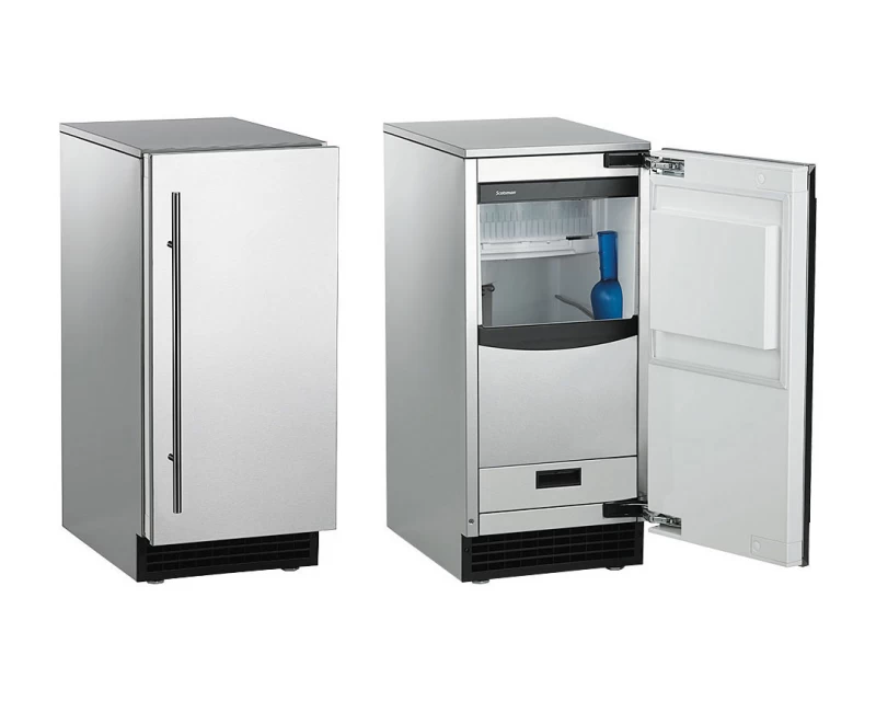 Scotsman 15" Undercounter Automatic Ice Cube Machine with Stainless Cabinet Panel Ready SCCG30MA1SU Picture 1