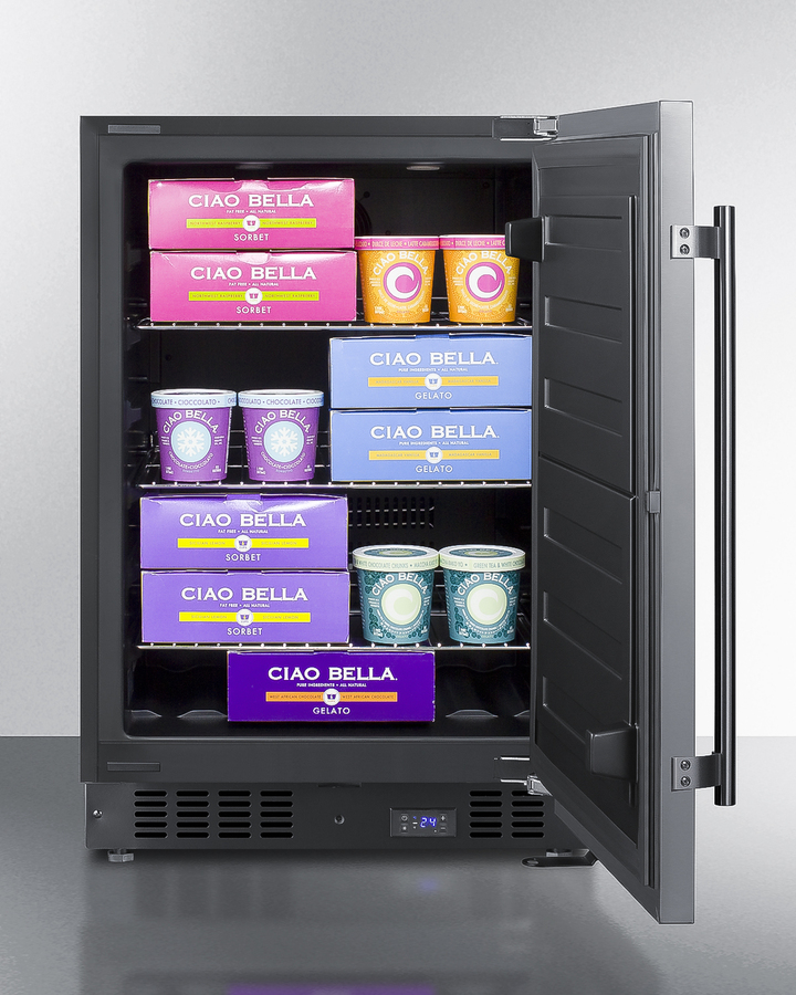 24" Wide Built-In All-Freezer SCFF53BCSS