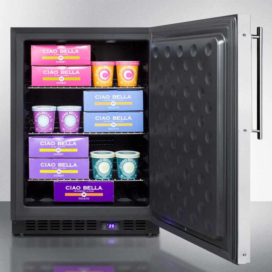 24" Wide Built-In All-Freezer SCFF53BFR