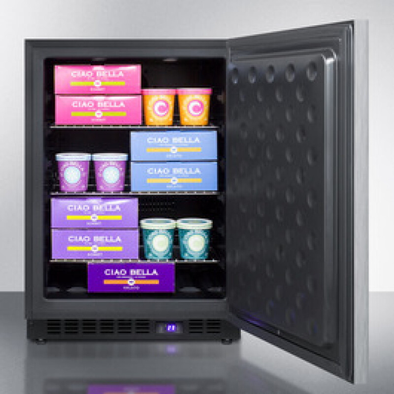 24" Wide Built-In All-Freezer SCFF53BXCSSHH