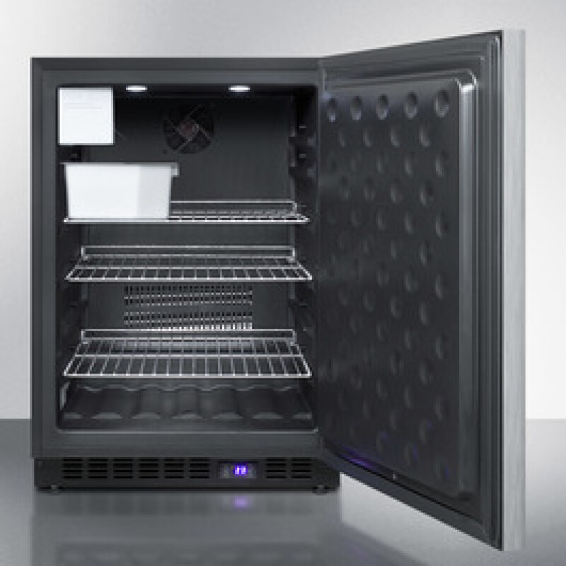 24" Wide Built-In All-Freezer With Icemaker SCFF53BXCSSHHIM