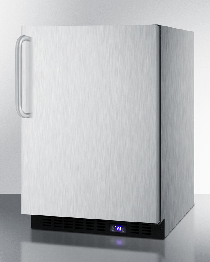 24" Wide Built-In All-Freezer With Icemaker SCFF53BXCSSTBIM