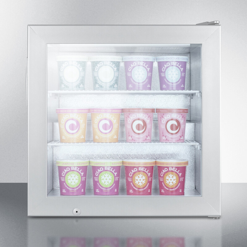 Compact All-Freezer SCFU386CSS