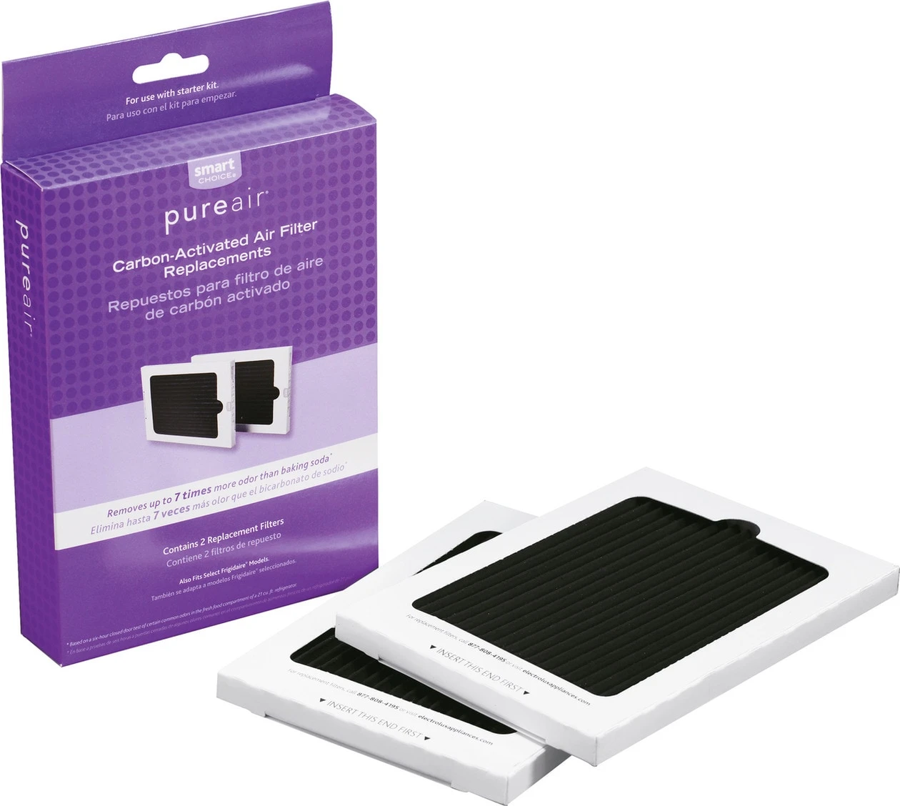 Carbon-Activated Air Filter Refill Kit, 2 Pack SCPUREAIR2PK