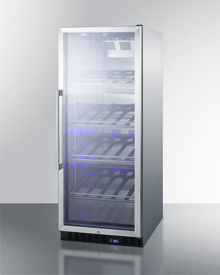24" Wide Single Zone Commercial Wine Cellar SCR1156CHCSS