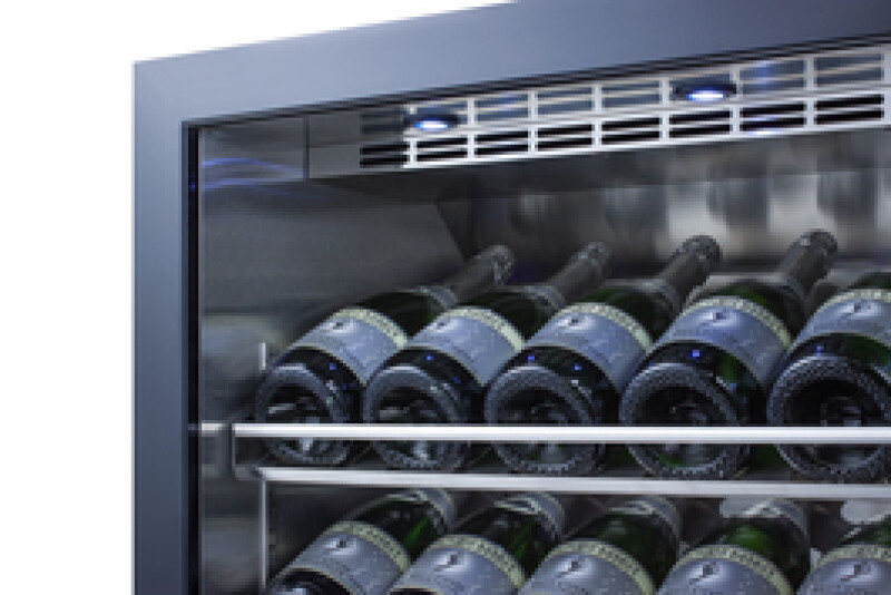 24" Wide Single Zone Commercial Wine Cellar SCR1156CHCSS