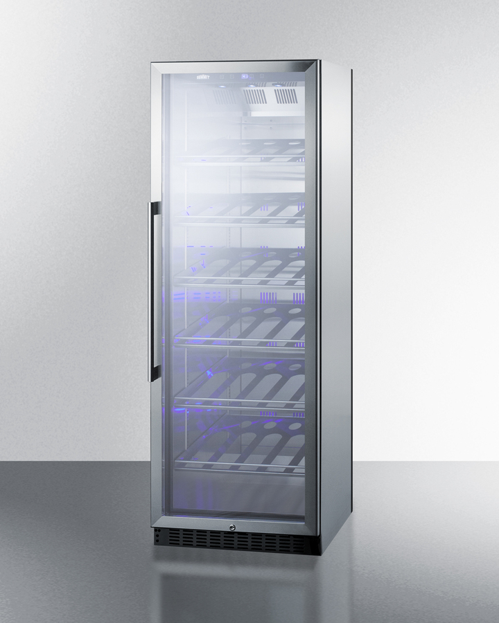 24" Wide Single Zone Commercial Wine Cellar SCR1401CHCSS