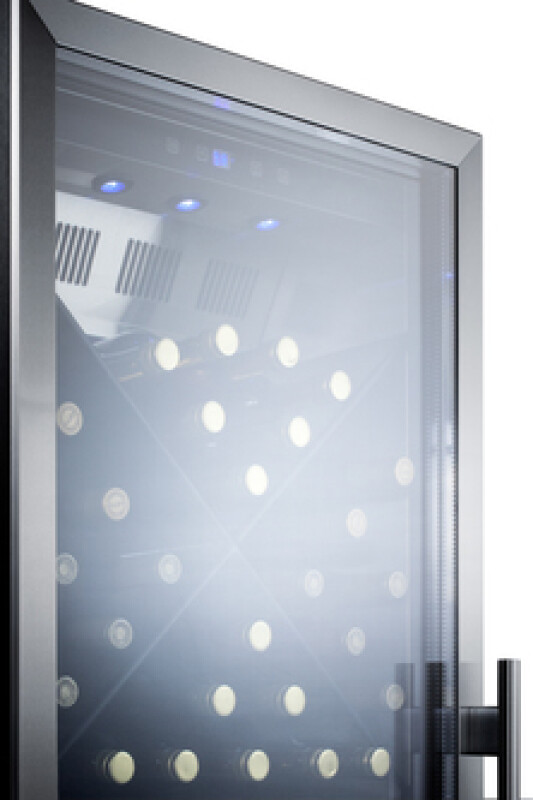 24" Wide Single Zone Commercial Wine Cellar SCR1401LHX