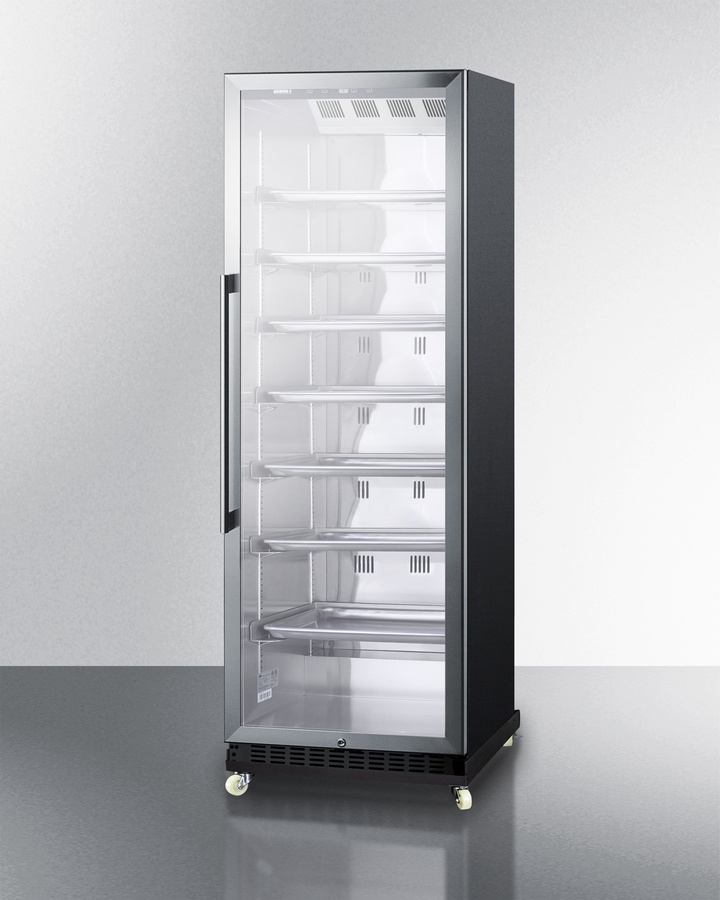 24" Wide Mini Reach-In Beverage Center with Dolly SCR1401RI