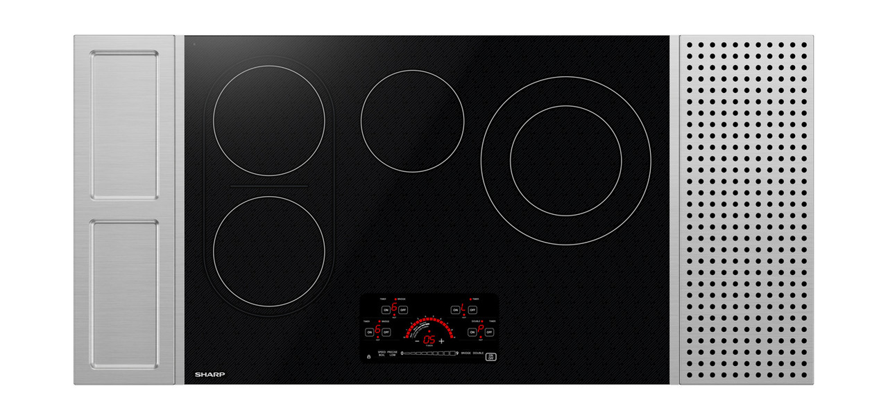 30 In. Drop-in Radiant Cooktop With Side Accessories SCR3042FB