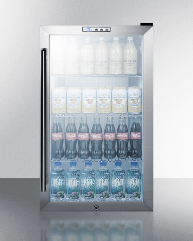 19" Wide Beverage Center SCR486L