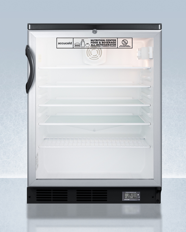 24" Wide Built-In All-Refrigerator SCR600BGLBINZ