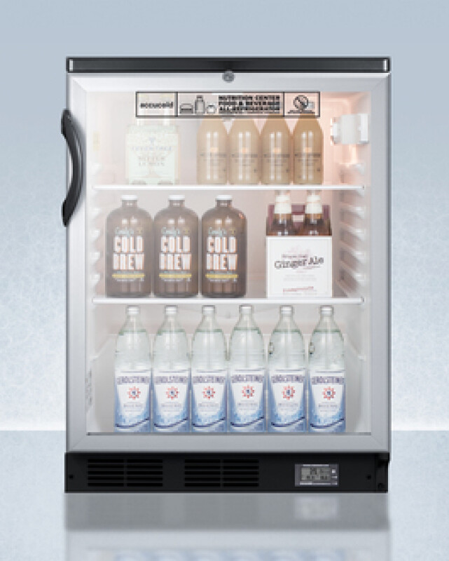24" Wide Built-In All-Refrigerator SCR600BGLBINZ