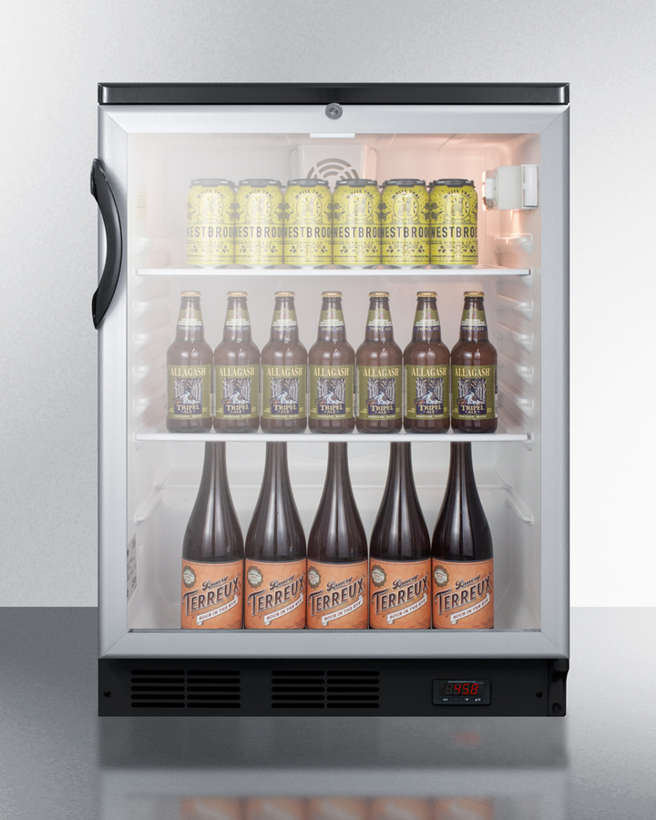 24" Wide Craft Beer Pub Cellar SCR600BGLDTPUB
