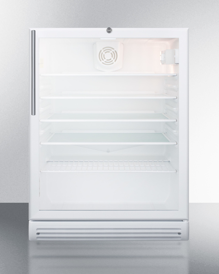 24" Wide Beverage Center, ADA Compliant SCR600GLHVADA