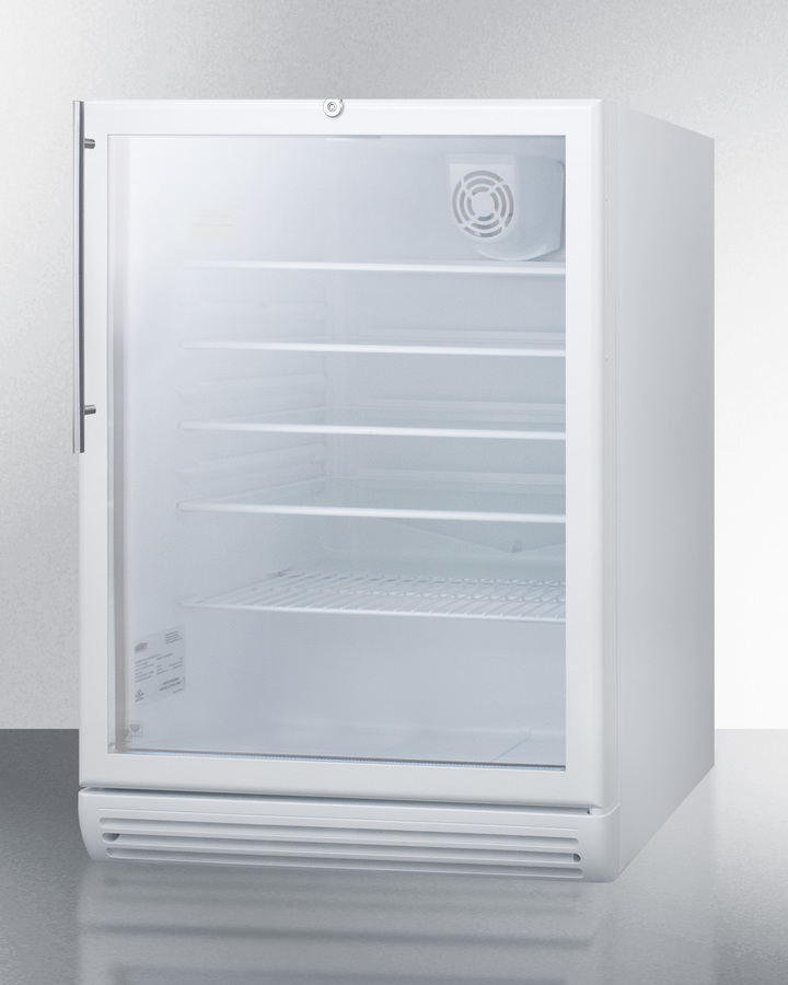 24" Wide Beverage Center, ADA Compliant SCR600GLHVADA