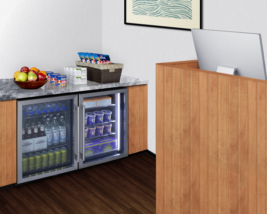 24" Wide Built-In Beverage Center SCR610BL