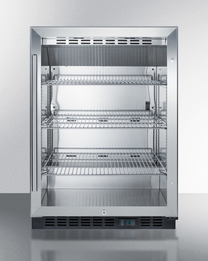 24" Wide Built-In Beverage Center SCR610BLCSS