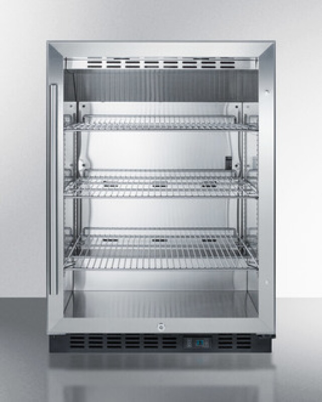 24" Wide Built-In Beverage Center SCR610BLCSS