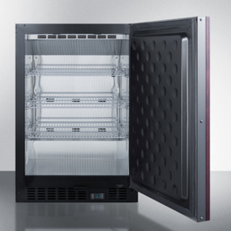 24" Wide Built-In Beverage Center (Panel Not Included) SCR610BLSDIF